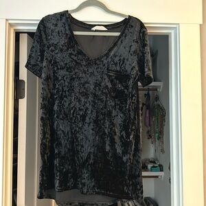 Velvet Pocket Tee